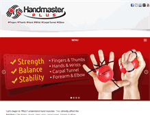 Tablet Screenshot of handmasterplus.com